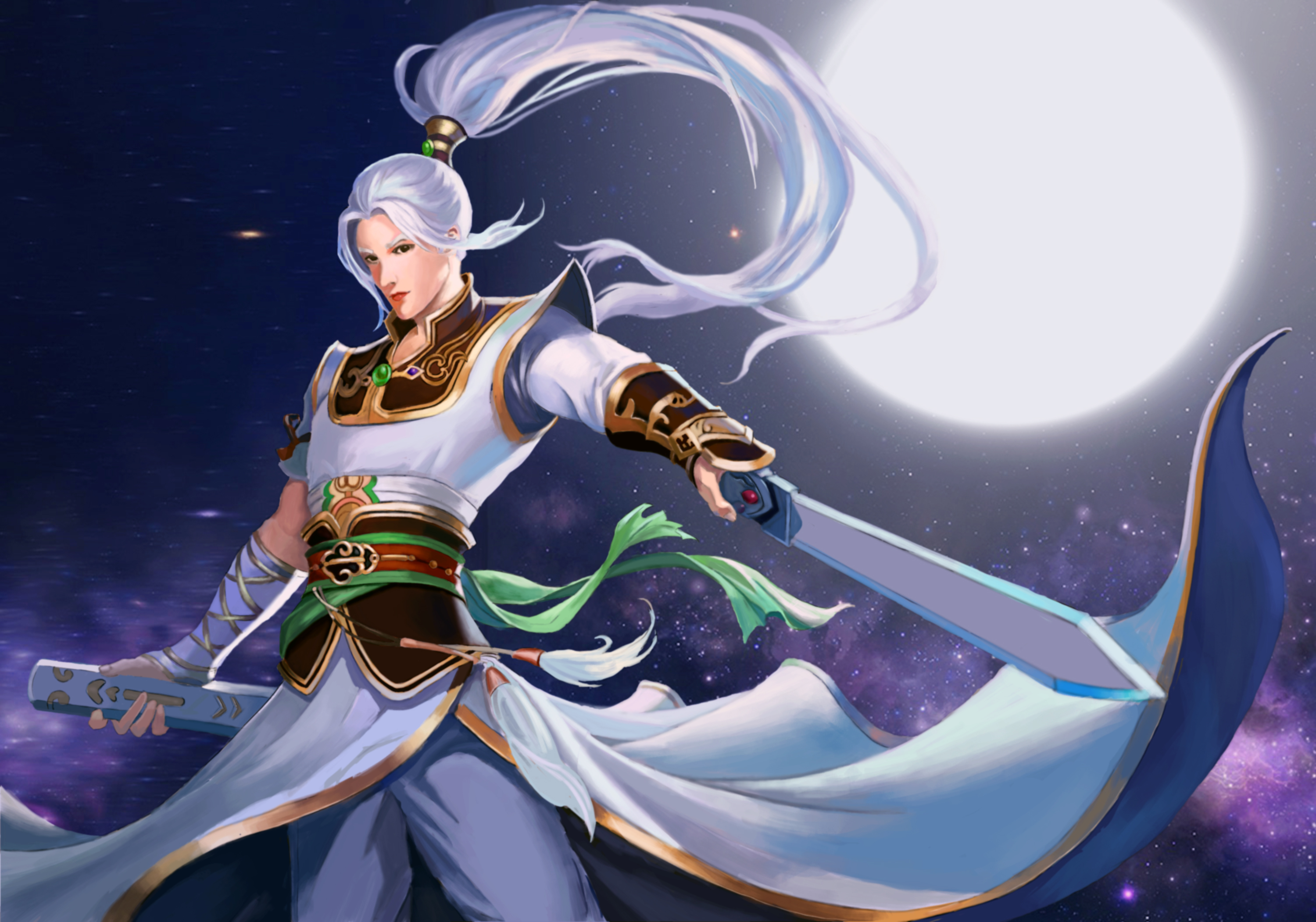 【制图组出品】帅气的飞剑侠 - 弱水三千 - 《大话2版
