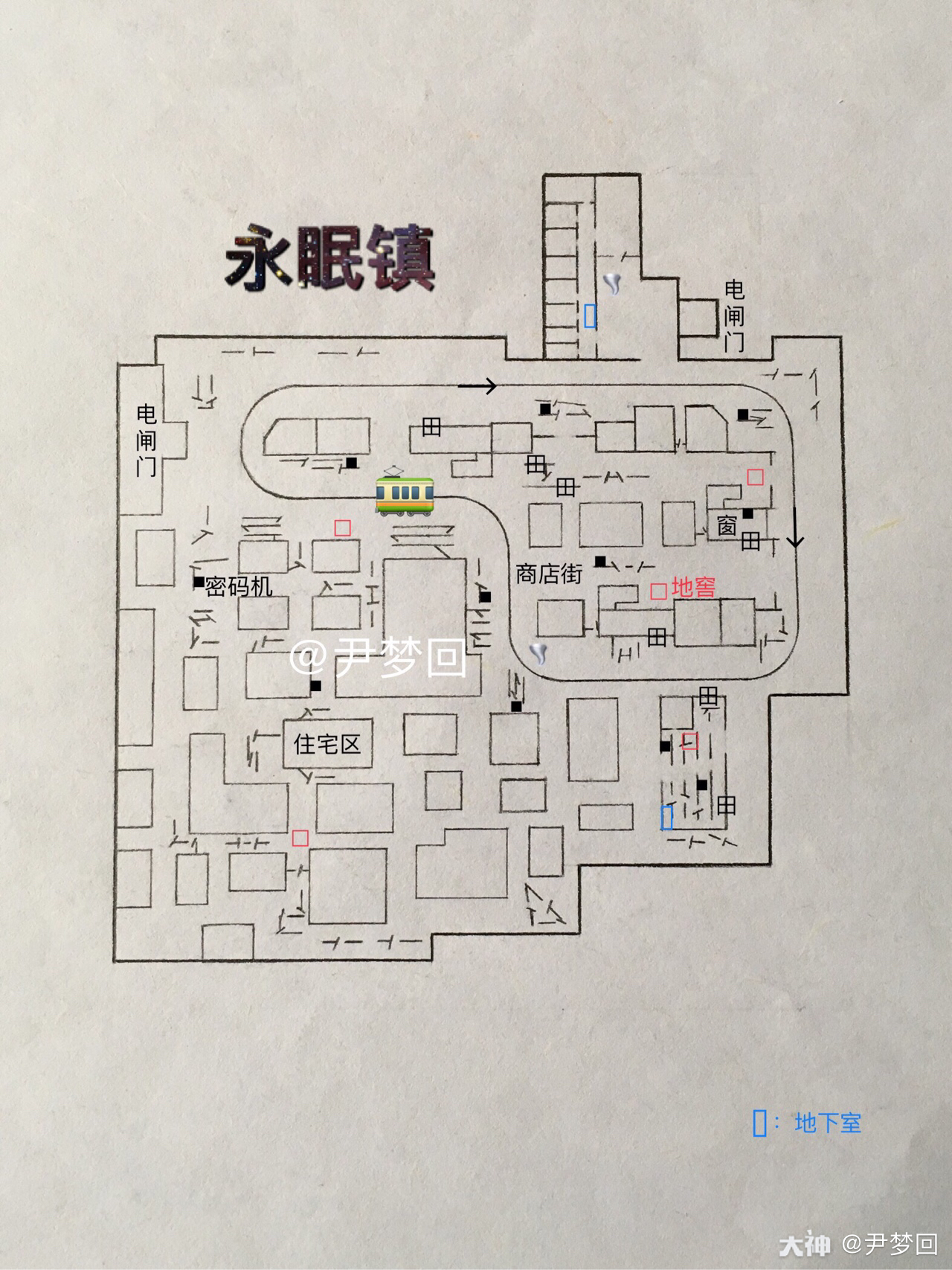 第五人格永眠镇地图!永眠.