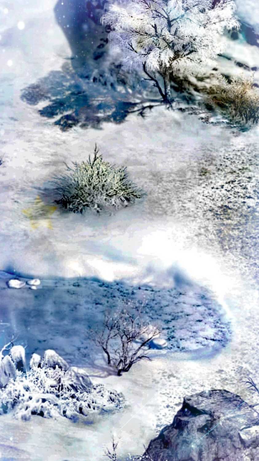 手机壁纸——冬天里的大话童话——大唐边境