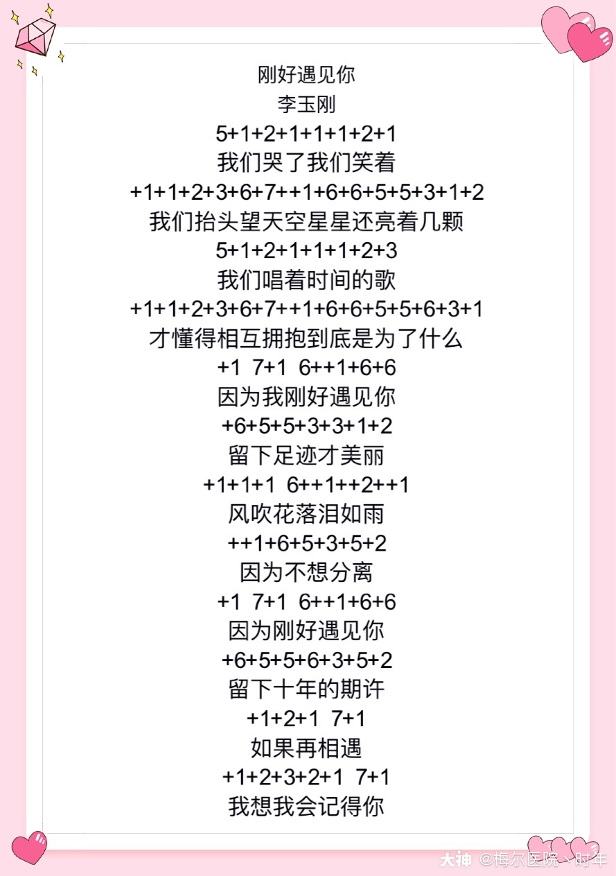 【抖音歌曲钢琴谱】