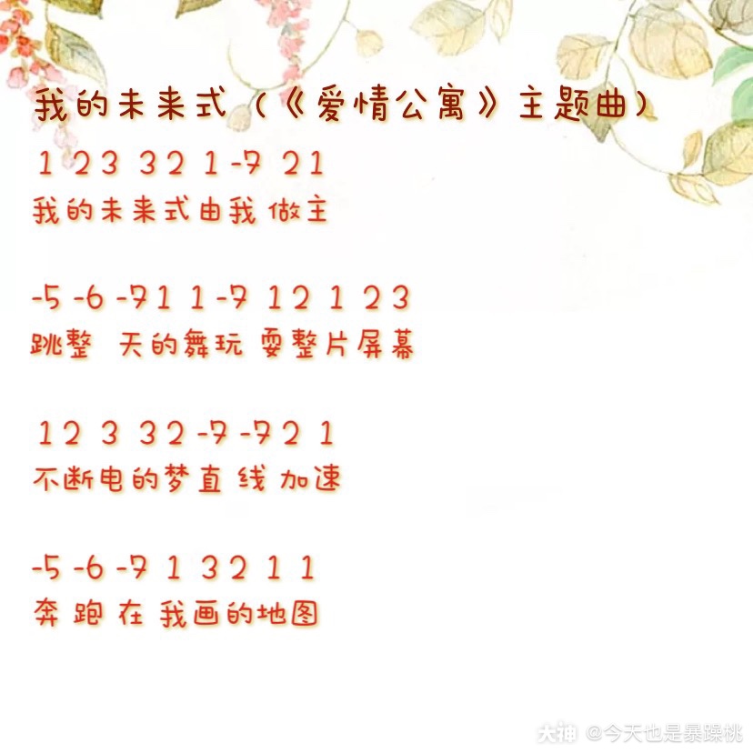 【明日之后钢琴谱61第5弹】经典电视剧主题.