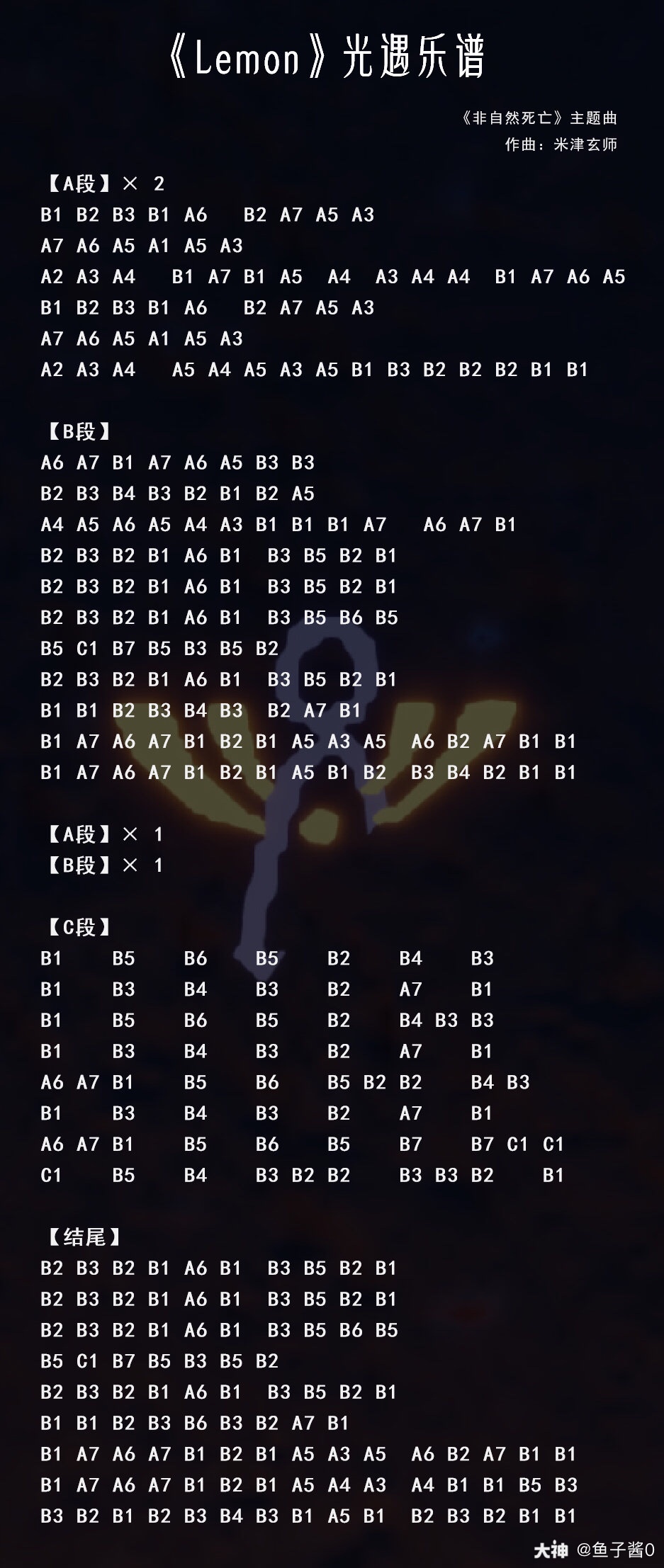 光遇乐谱(下)