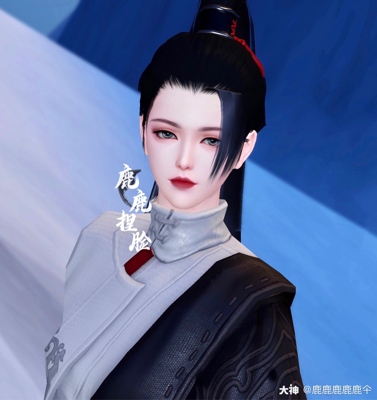鹿鹿鹿鹿鹿仐:3.0新生版捏脸,成女·顾晴霜印象脸.