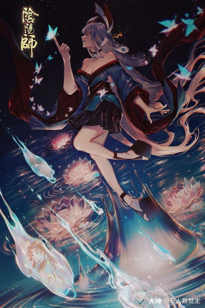 sp青行灯# 我又复活了 画个灯姐#阴阳师同人##阴阳师##浮世青行灯