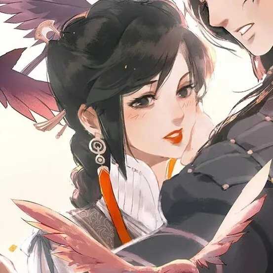倩女幽魂手游 分享情侣头像 无水印字,.