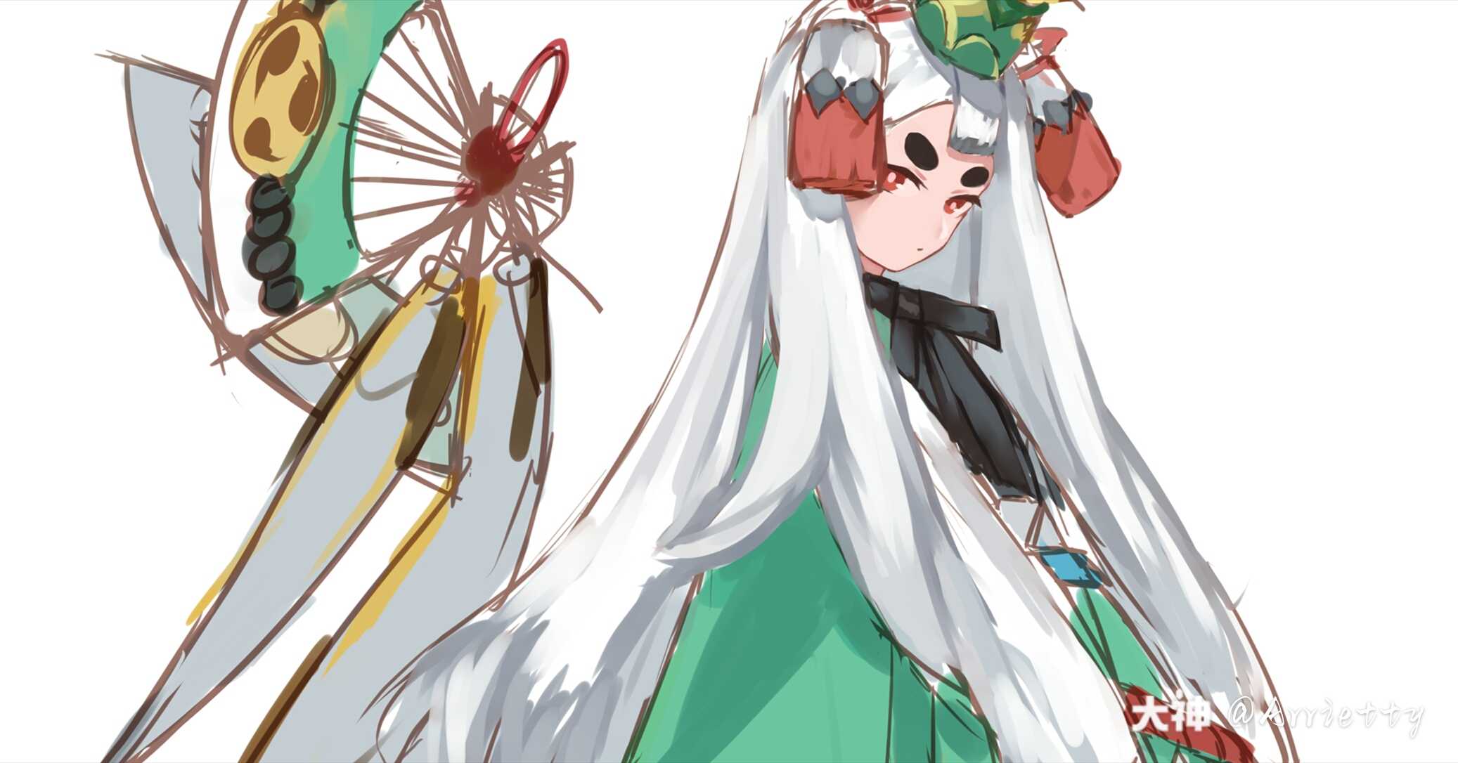 鸩鸩是我玩平安京以来最喜欢的式神,没有理由!