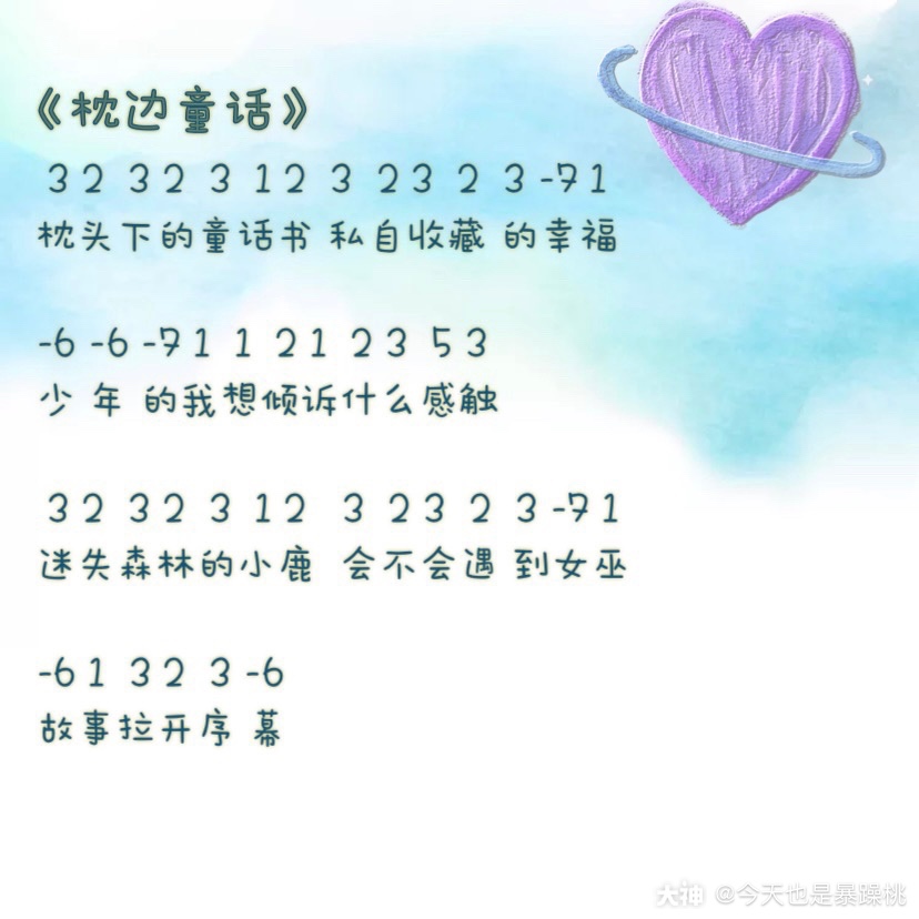 【明日钢琴谱·11】最近抖音比较火的歌