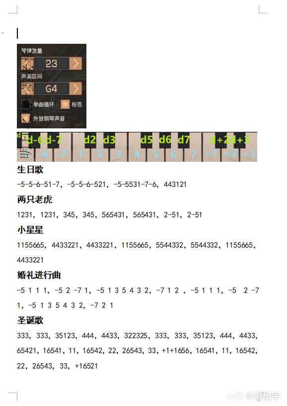 明日之后我们都是钢琴家##钢琴教学##明日之后钢琴谱