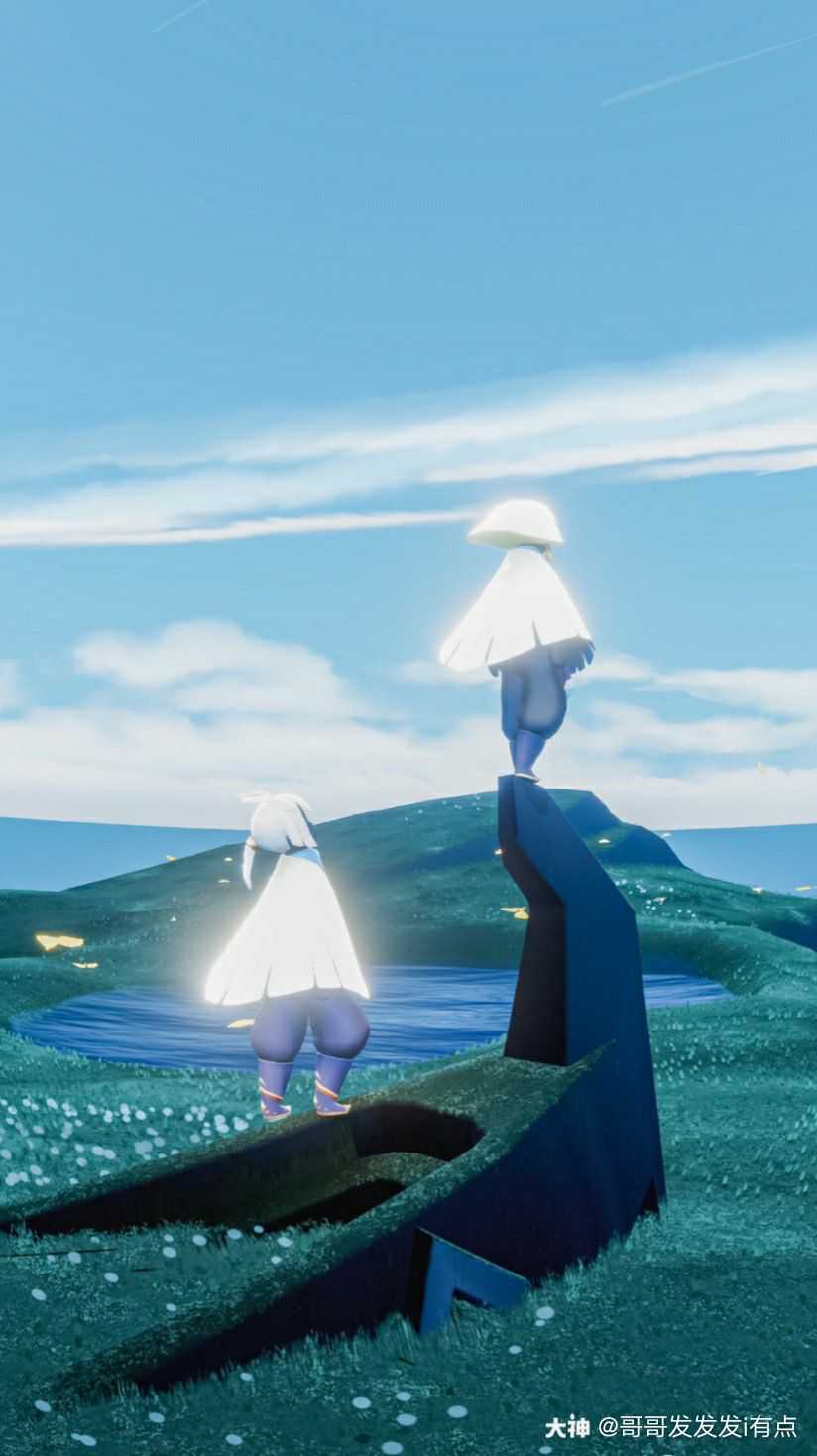光遇高清壁纸 想和你一起看遍光遇里的每一道风景