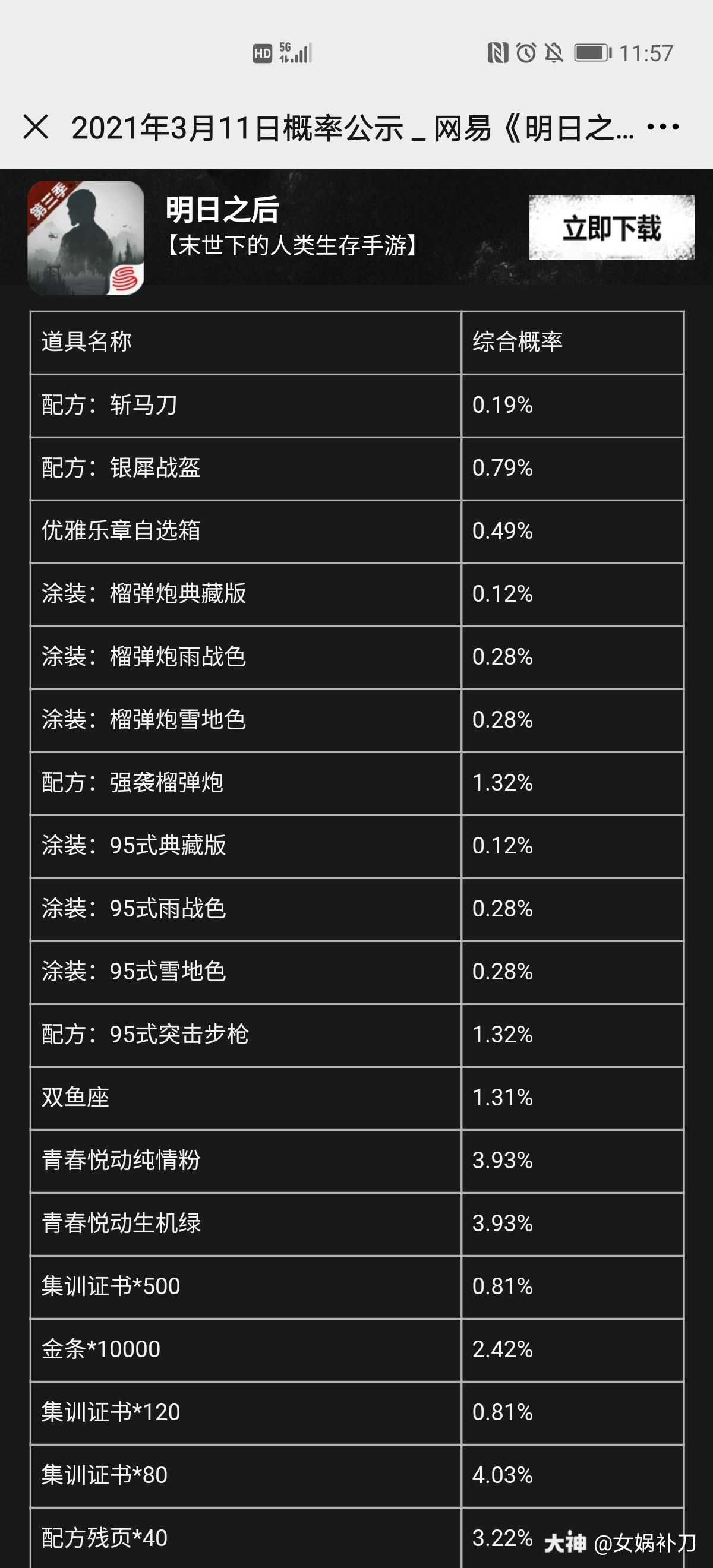 明日之后 马刀头盔好不好抽烟,看官.