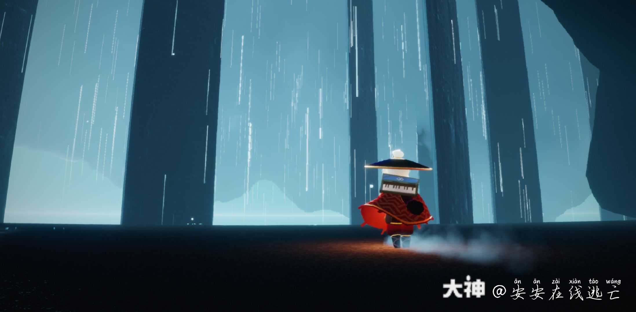 光遇雨林# 有人等烟雨.