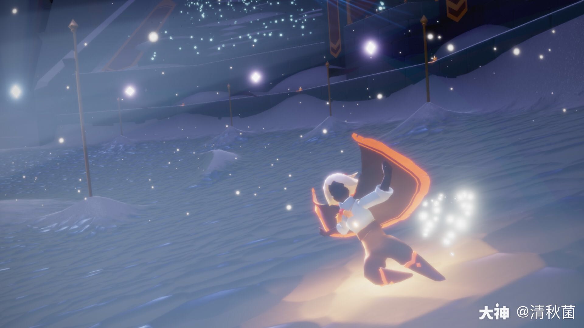 凛冬的白鸟会亲吻霞谷的蓝蝶吗_来自网易大神光·遇