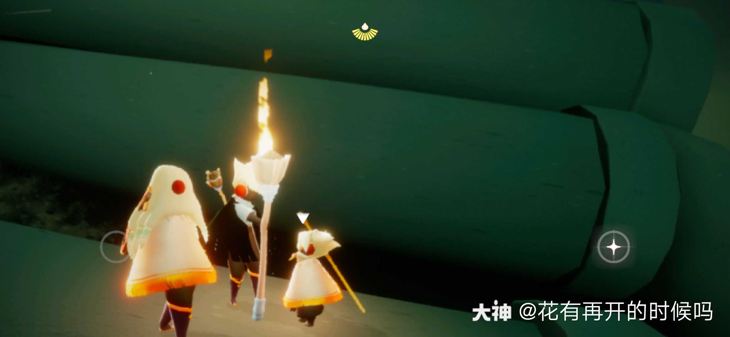 光遇寻人# 我是黑斗卡卡,寻找武士裤白金卡卡与紧身裤白金雨妈,挺有