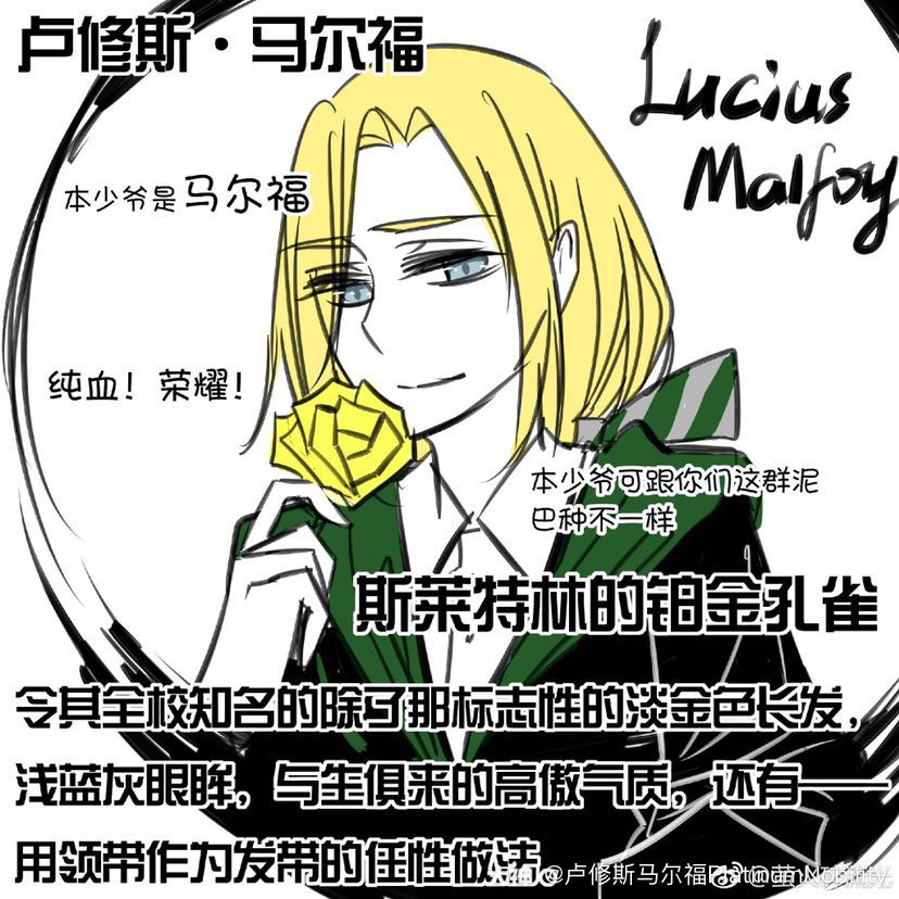 来马尔福当画师吧