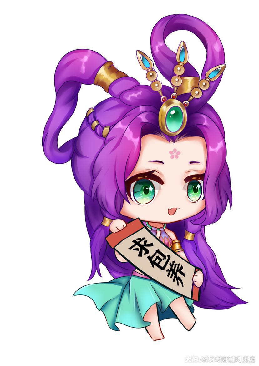 好可爱!#大话西游手游#.