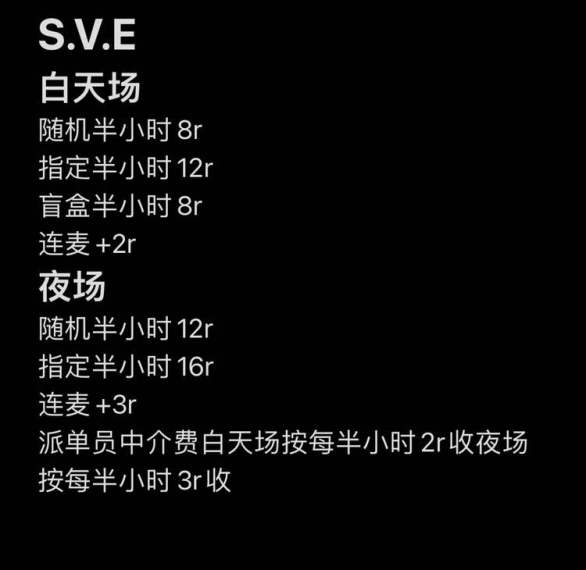 个人描述:sve陪玩团,白天晚上都有的哦价格具体看图片呀 光遇孤狼拯救