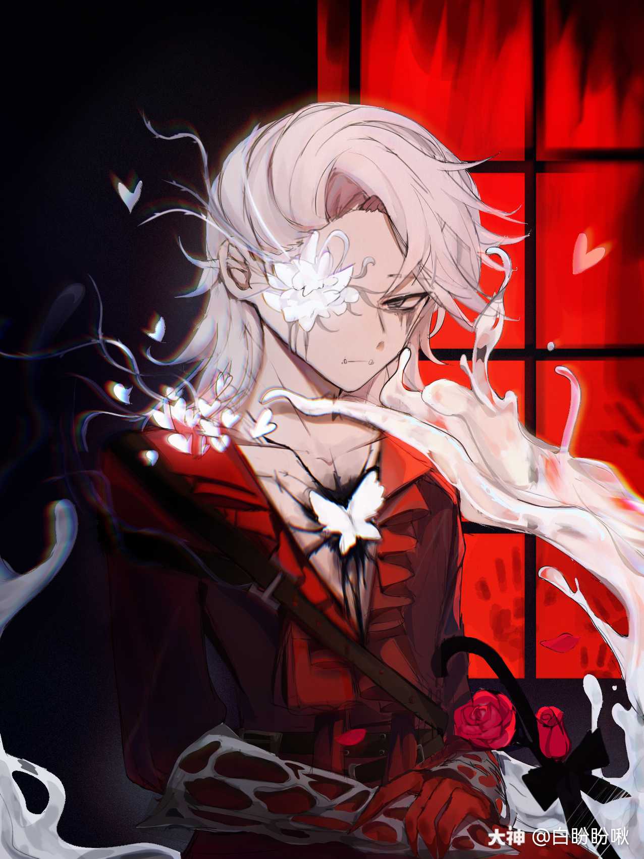 关注 红衣人#第五人格##第五人格佣兵##第五人格同人