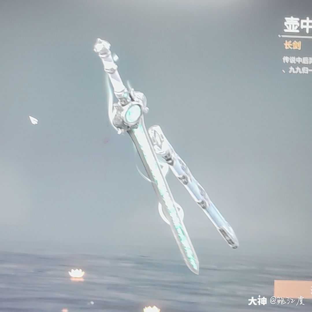 那个含光承影和湖中日月明明就是颜色不一样在局内大