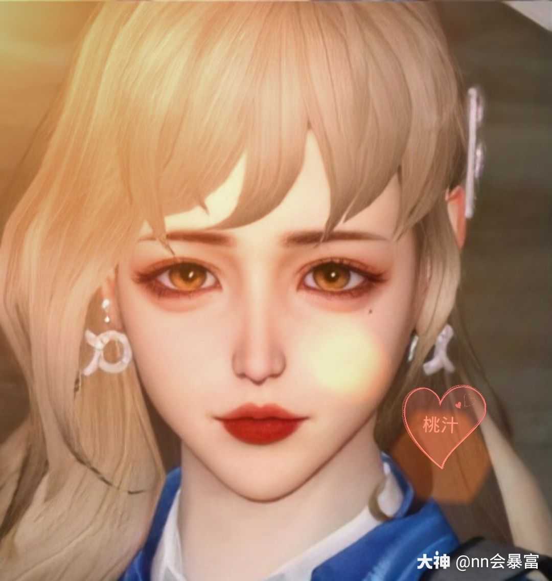 明日之后捏脸# 可可爱.
