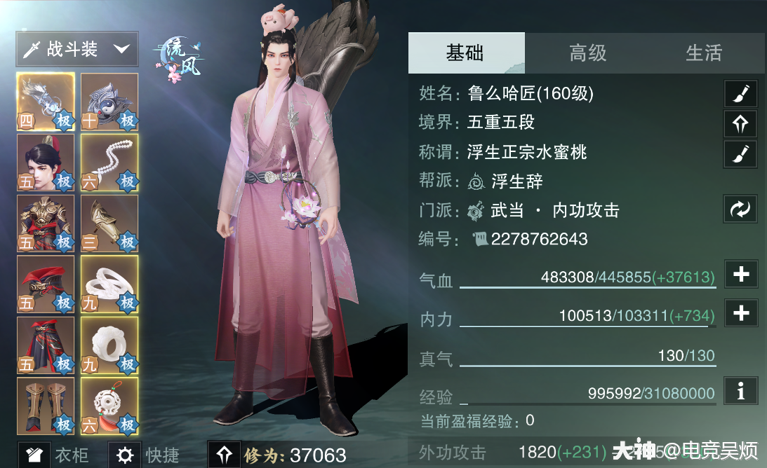 一梦江湖:气敏武当攻略,2周年最新版本,大神之作匠藏版!