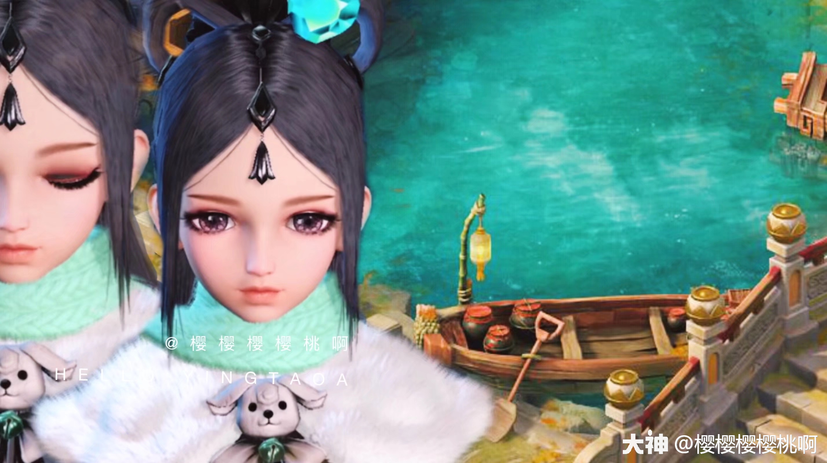 樱桃原创捏脸|游戏个人空间六宫格 梦幻秀壁纸合集 多图更新中