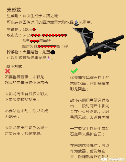 关注#我的世界战斗技巧 我的世界末影龙 mr.x的机密档案 no.21