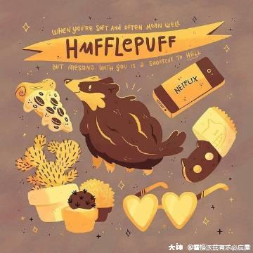 学院头像._来自网易大神哈利波特魔法觉醒圈子_霍格沃兹有求必应屋