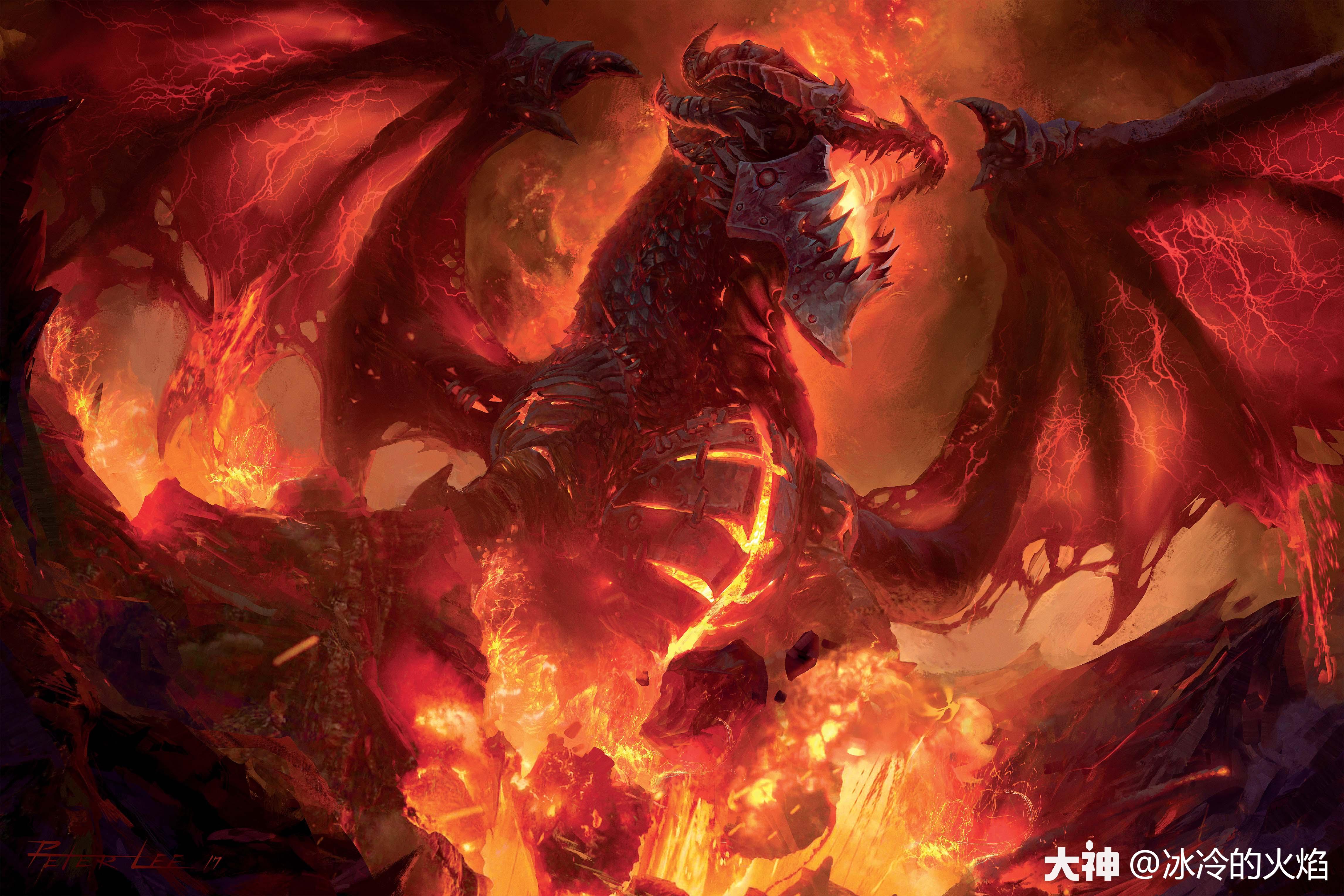 炎魔之王与死亡之翼达成了大灾变的交易,火焰之地现世于艾泽拉斯,拉格