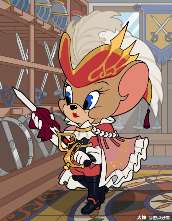 柔之花与最强之剑 《猫和老鼠》剑客莉莉·红铃兰剑士