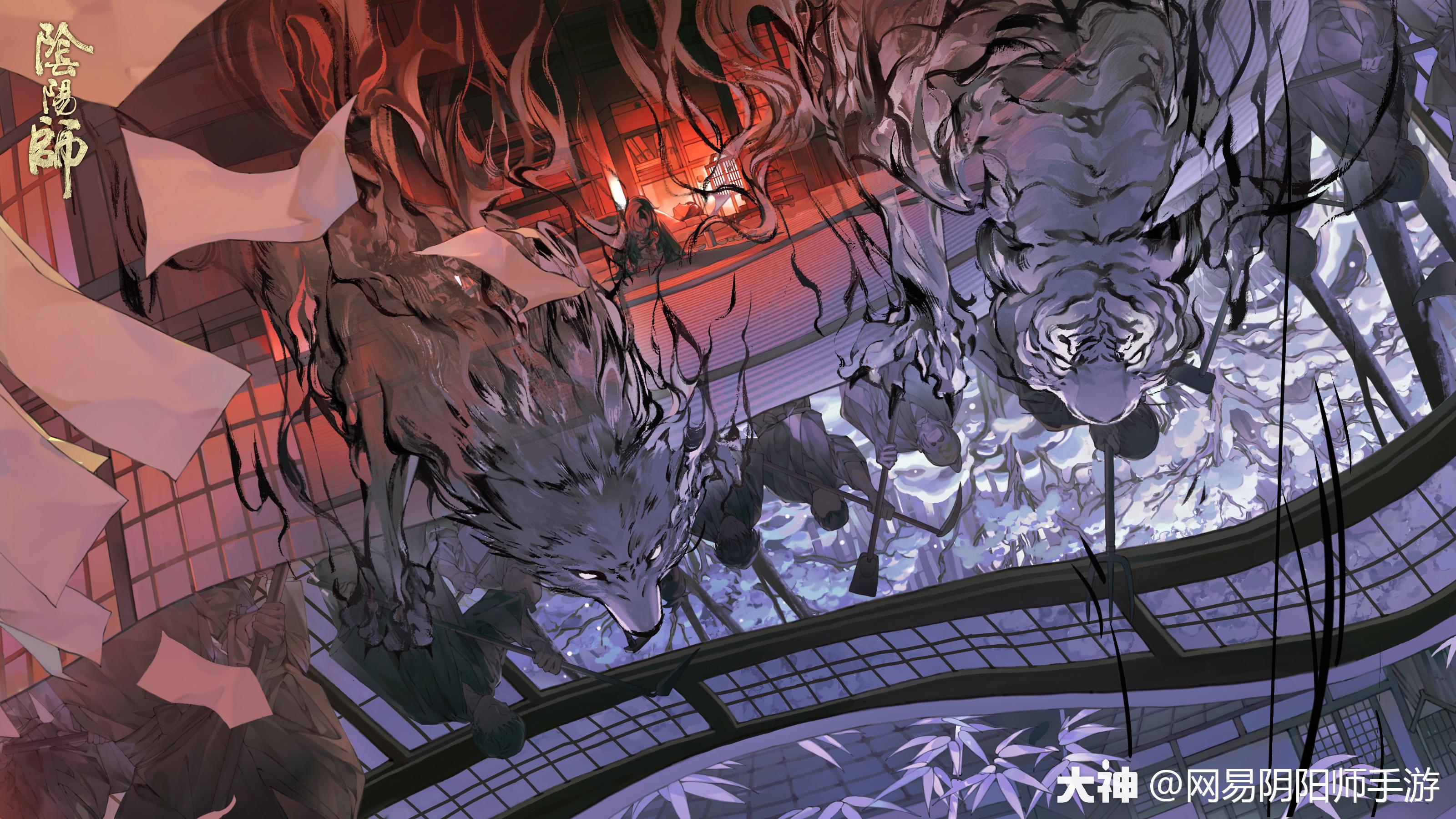 阴阳师# #绘世花鸟卷.
