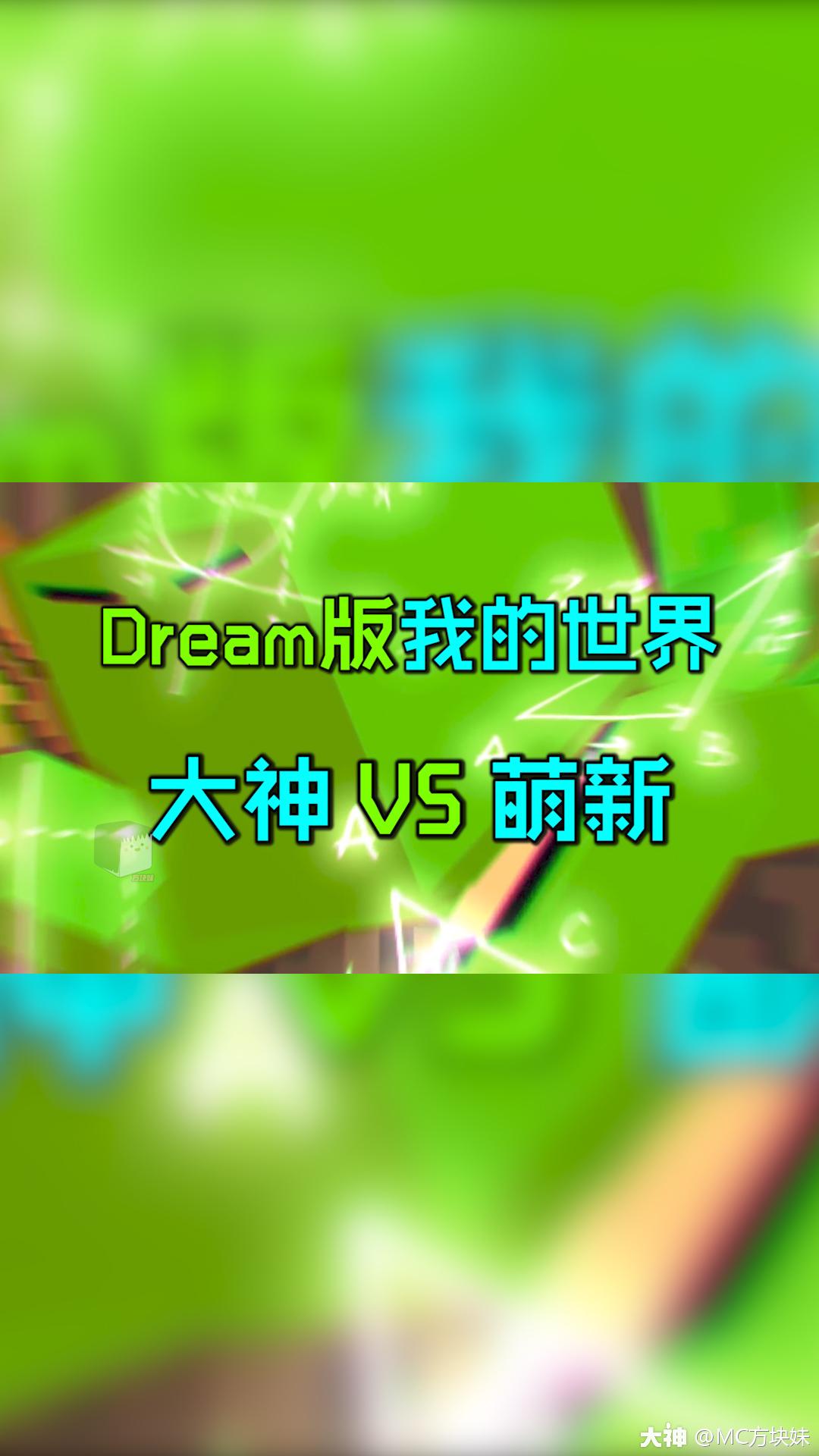 dream版我的世界大神vs萌新不同的空中做船相同的结局