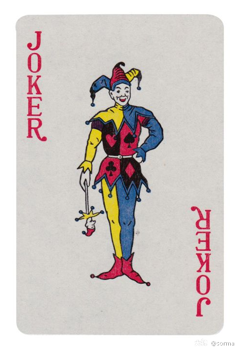 joker又名jester,可翻译为弄臣,是古代西方宫廷为帝王消解烦恼解闷的