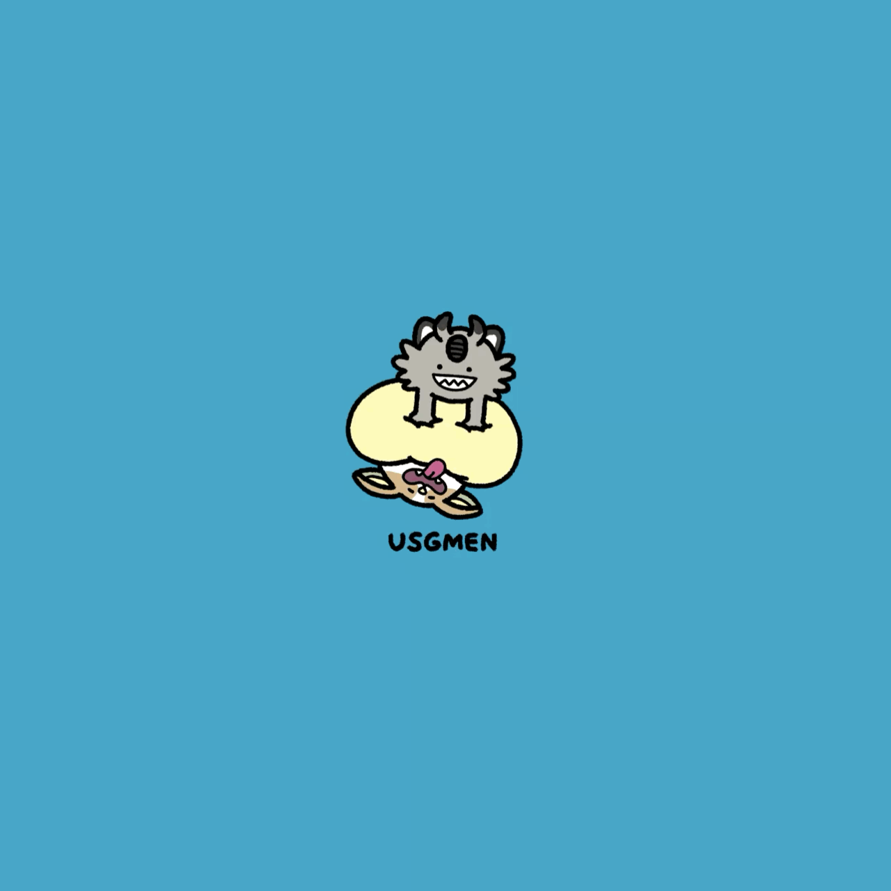 来自艺术家 usgmen 的超有梗动图.