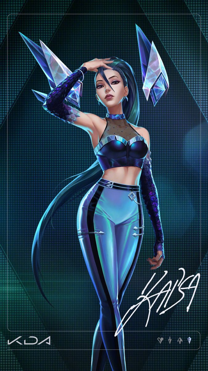 新版kda卡莎造型_来自网易大神圈子_lol吧主大人