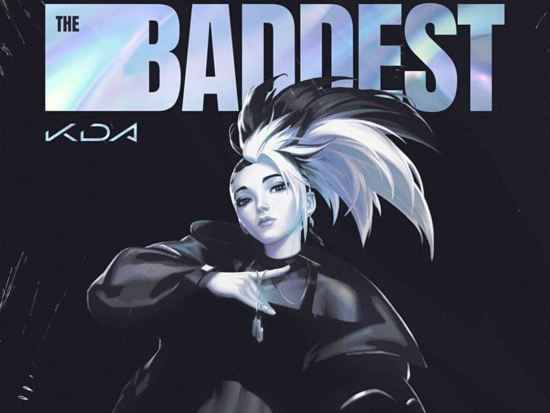 kda女团的最新两首歌曲《the baddest》和《more》你