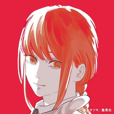 「电锯人」官推发布的头像插画