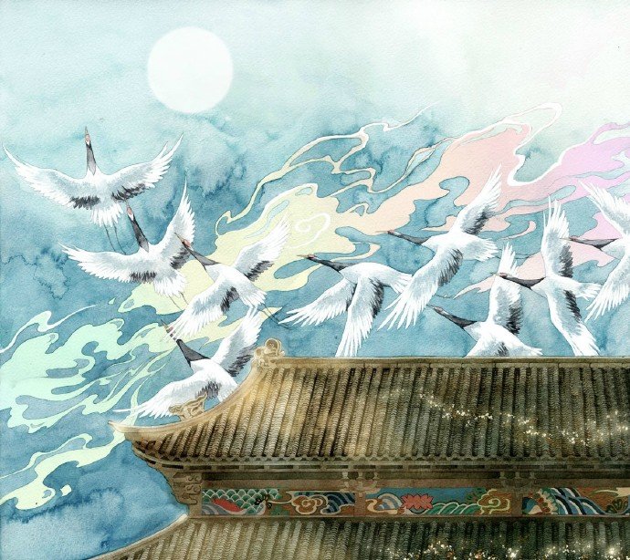 古风 画师:山人辰露