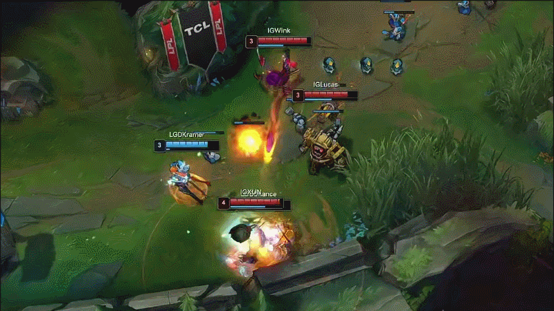 关注 【2021lpl春季赛 lgd vs ig】 ig人马抓下击杀锤石,韦鲁斯拿到