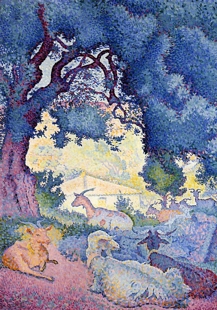 法国新印象点彩派画家 henri-edmond cross