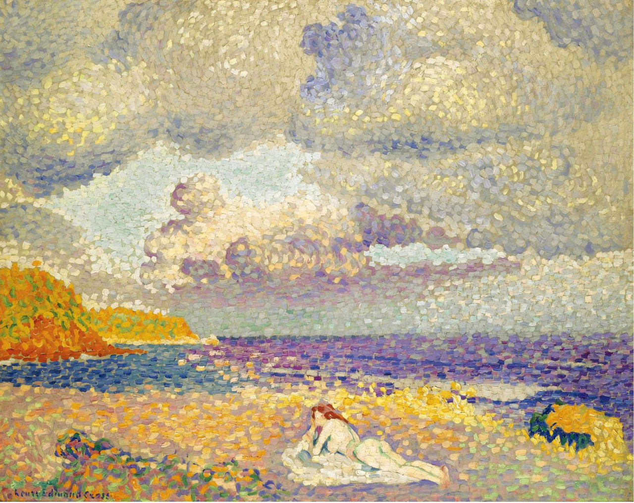 法国新印象点彩派画家 henri-edmond cross