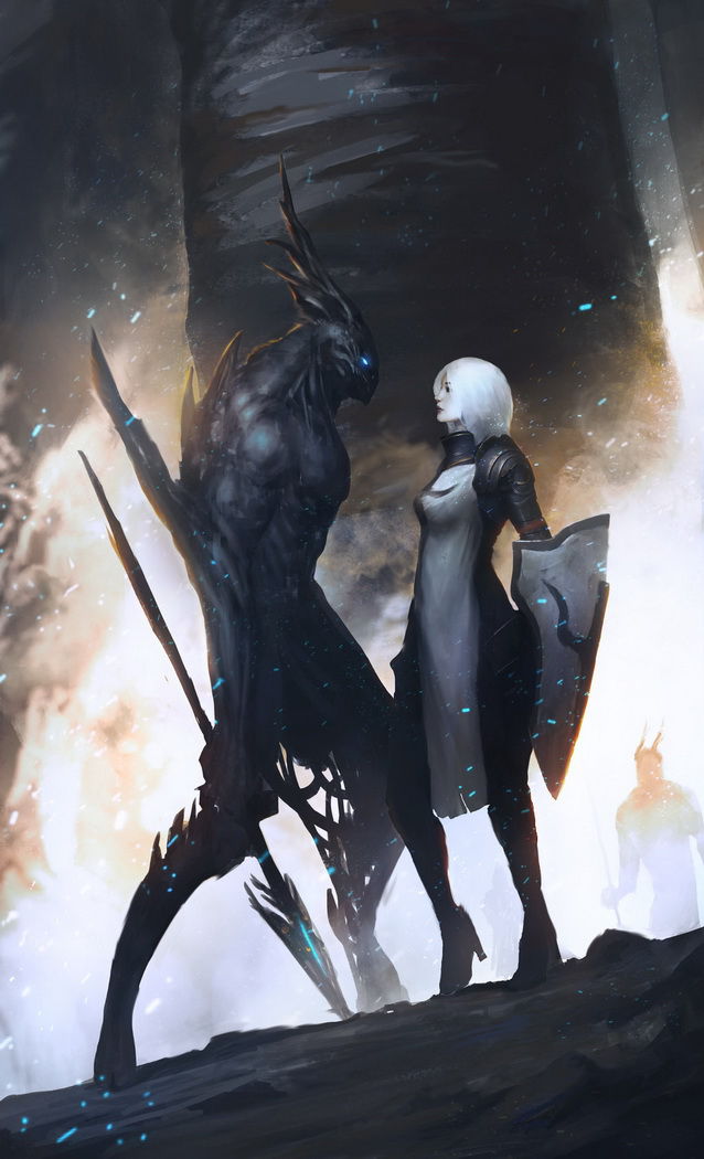 暗黑3玩家作品：女圣教军与恶魔的旷世畸恋