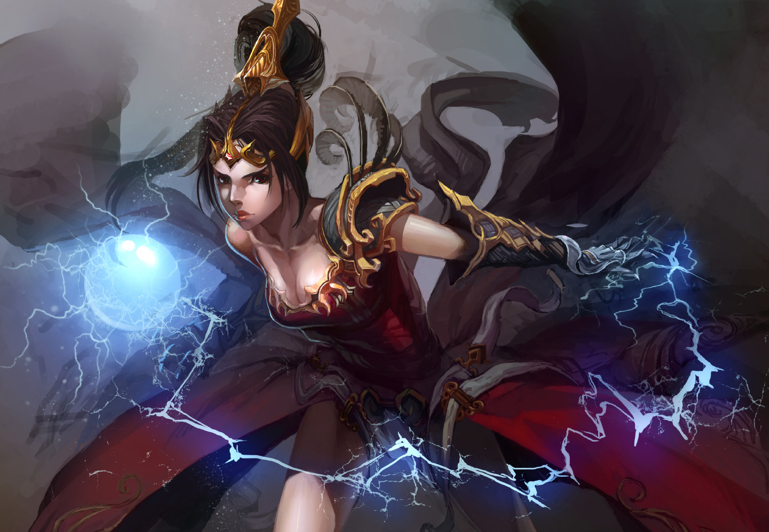 暗黑3壁纸分享掌握元素之力的魔法师