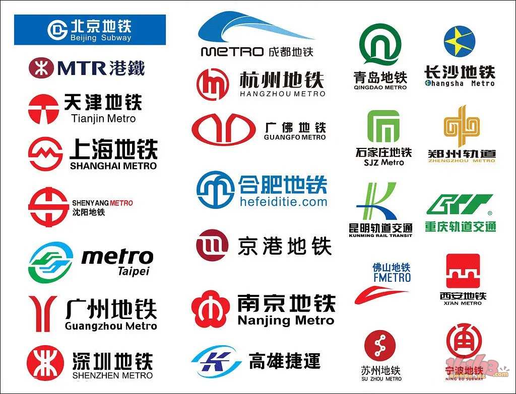 【3月5日每日话题】你觉得国内哪个地铁logo设计得最好看?