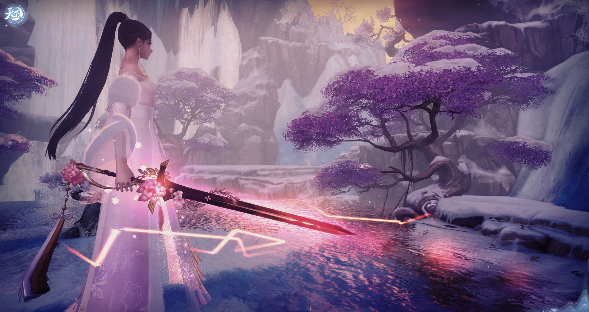 【雀羽紫铜长剑】武器附伤光效 - 天下一统 - 《天下3》官方论坛