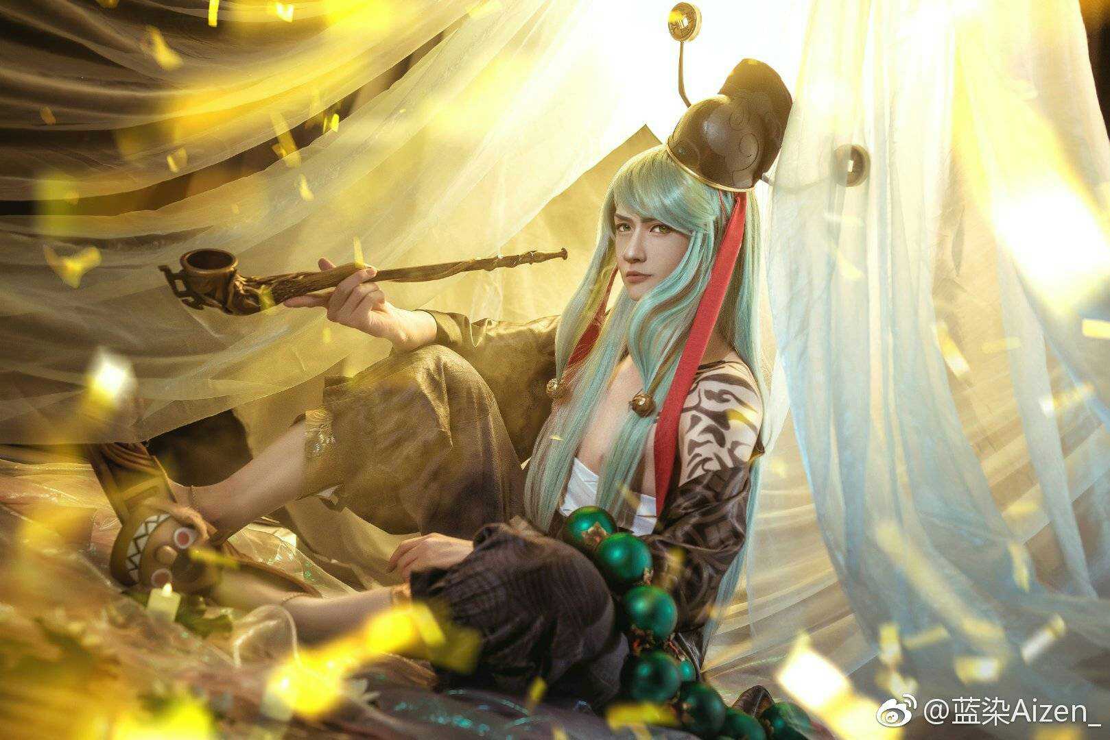 冰夷·河伯:蓝染摄影:悠司yuu_来自网易大神圈子_cos尤物集