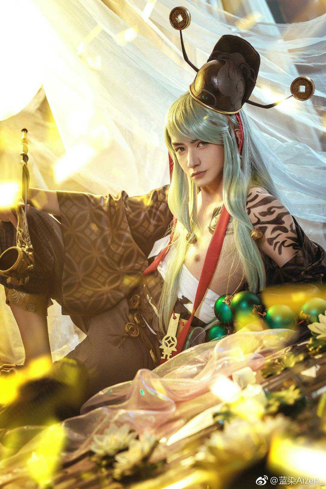 冰夷·河伯:蓝染摄影:悠司yuu_来自网易大神圈子_cos尤物集