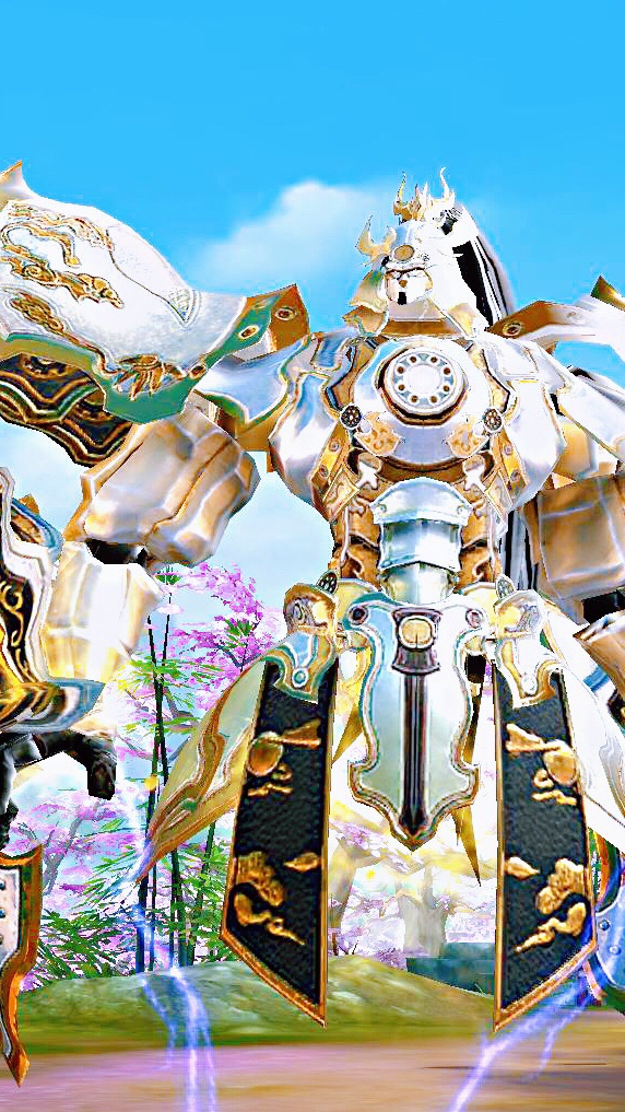 双手偃甲神兵一张壁纸放.