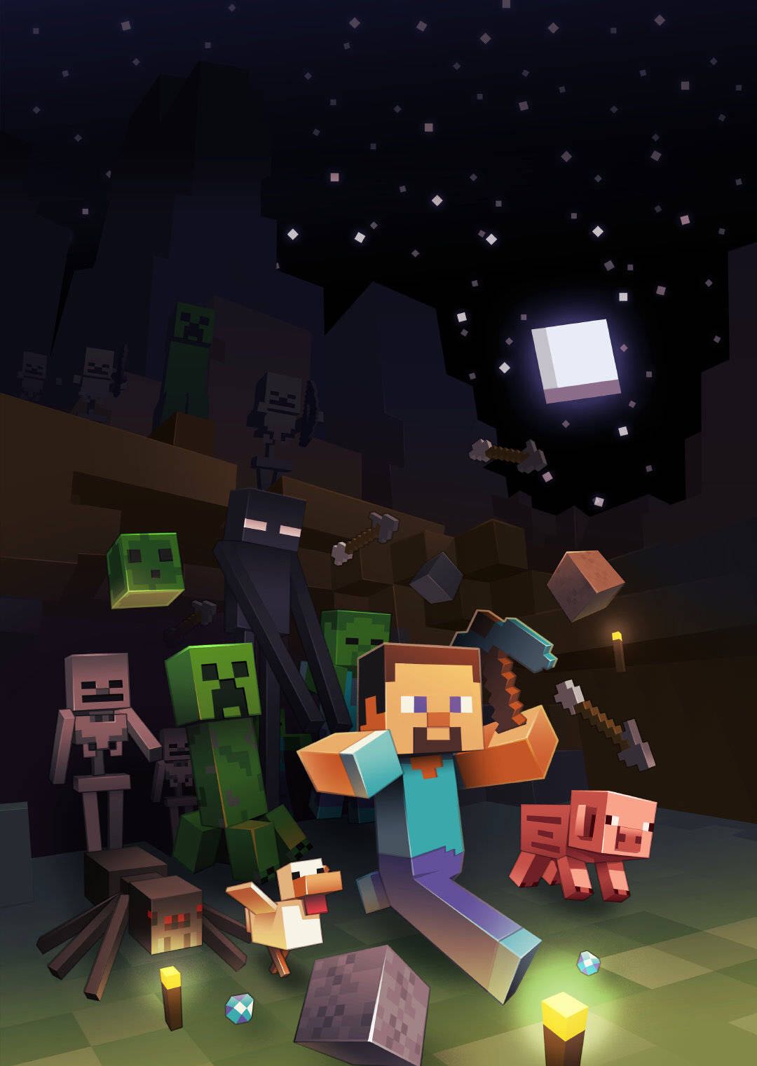 这些宣传图都能做壁纸#我的世界# 来自皮皮暄她不香么 - 大神