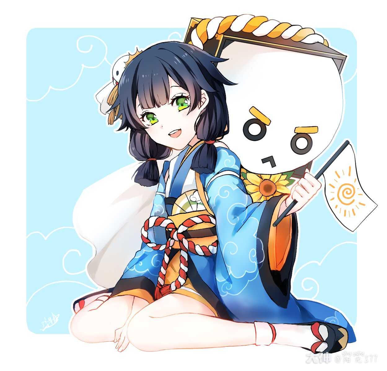 千日感谢祭# 当初是我闺蜜和哥哥拉我入的坑,一开始我对这个游戏没有