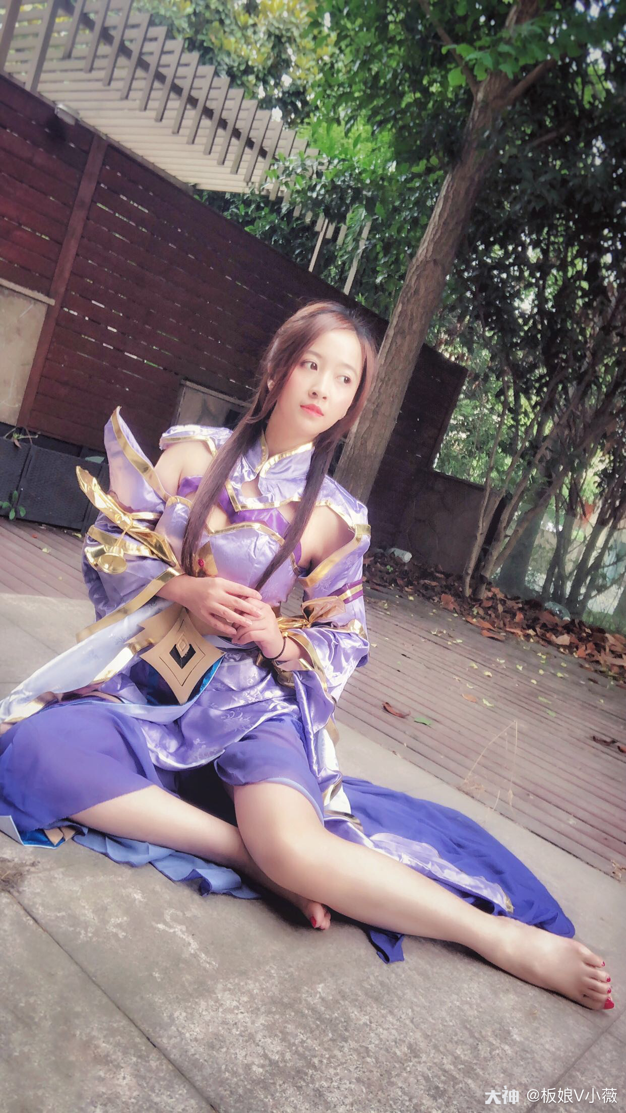 有的同事竟然说我cos的是貂蝉,还有说是嫦娥的_来自网易大神明日之后